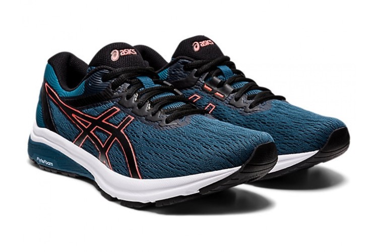 Asics GT-800 Magnetic Blue / Sunrise Red