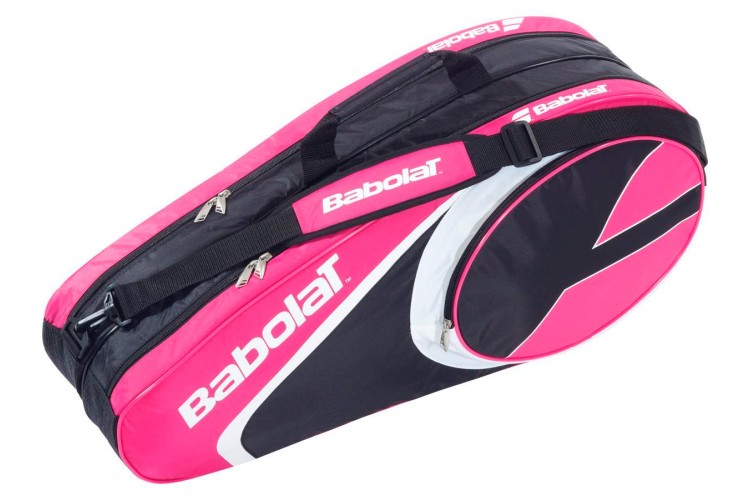 Babolat Club Line 6 Racket Tennis Bag Pink