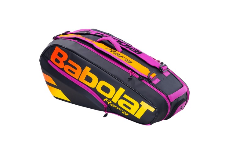 Babolat Pure Aero RAFA 6 Racket Bag Black / Orange / Purple