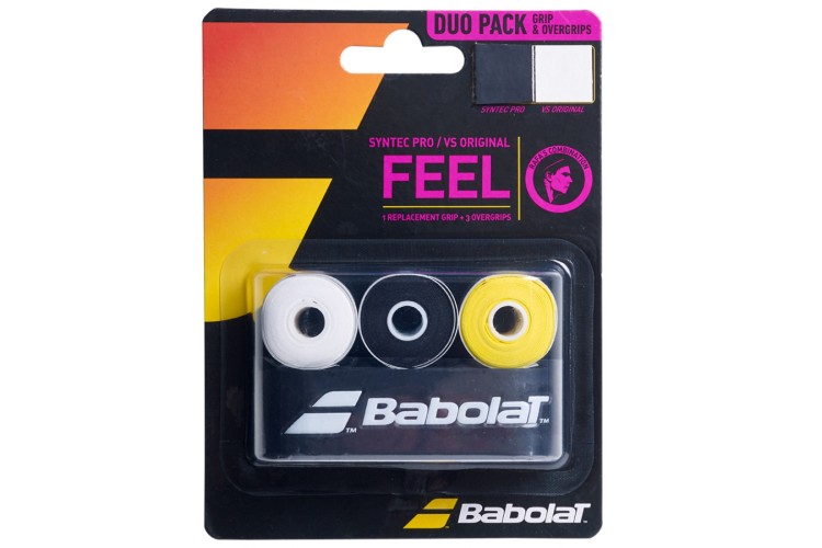Babolat Rafa Pack Syntec Pro + VS Original Black / Orange