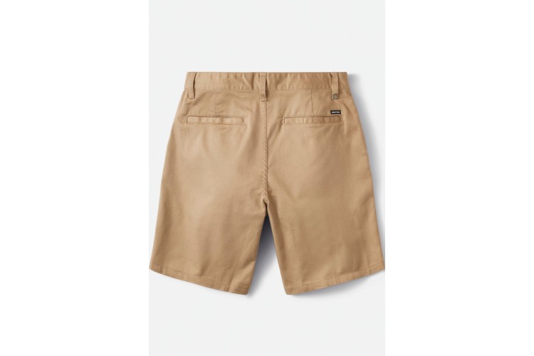 Brixton Choice Chino Shorts Khaki