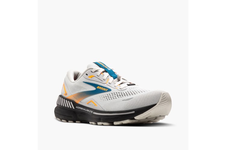 Brooks Adrenaline GTS 23 GTX Get ready for a rainy run in the Adrenaline GTS 23 GTX men s running shoes. Enjoy waterproof protection adaptable cushioning and our GuideRails support system that helps