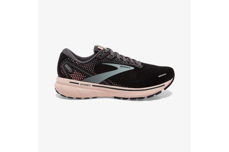 Brooks Ghost 14 Black / Pearl / Peach