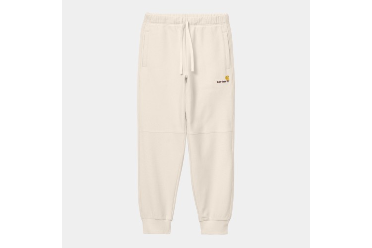 Carhartt WIP American Script Logo Jogging Pants Natural