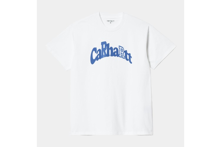 Carhartt WIP Amherst T-Shirt White / Gulf