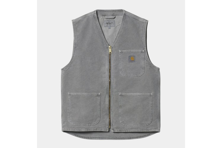 Carhartt WIP Arbor 'Dearborn' Canvas Vest Black