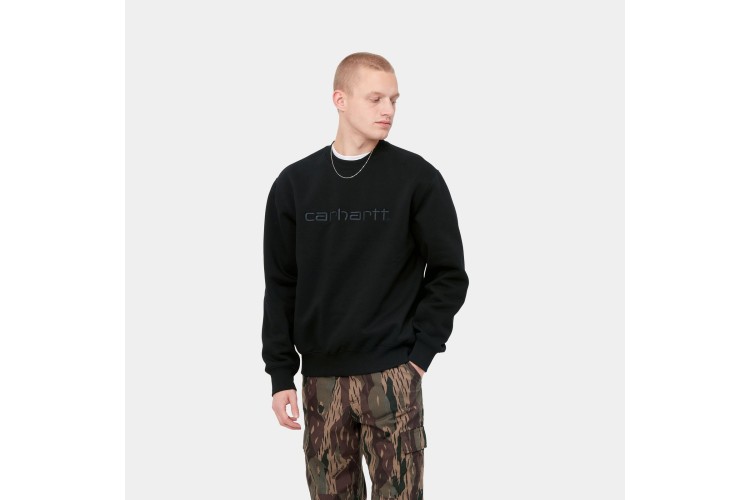 Carhartt WIP Carhartt Logo Sweatshirt Black / Black