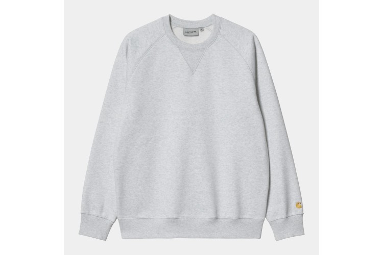 Carhartt WIP Chase Logo Sweatshirt Ash