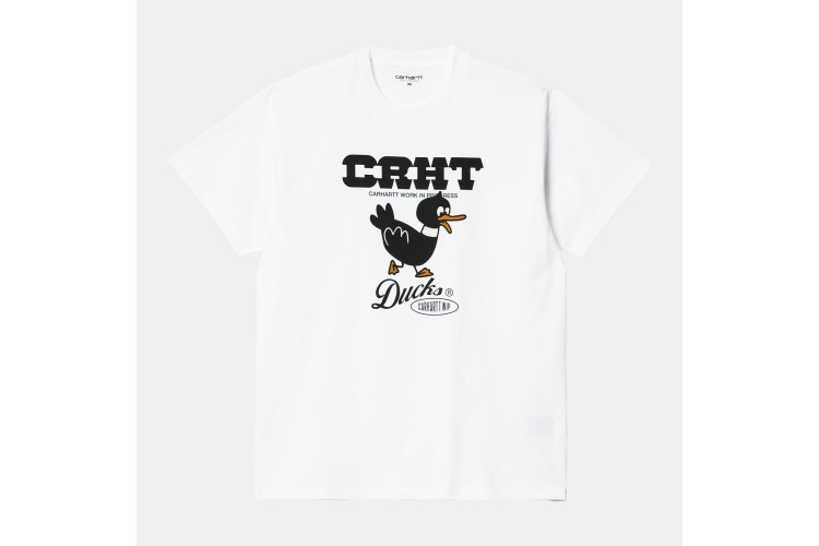 Carhartt WIP CRHT Ducks T-Shirt White