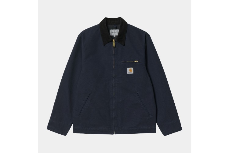 Carhartt WIP Detroit 'Dearborn' Canvas Jacket Navy Blue