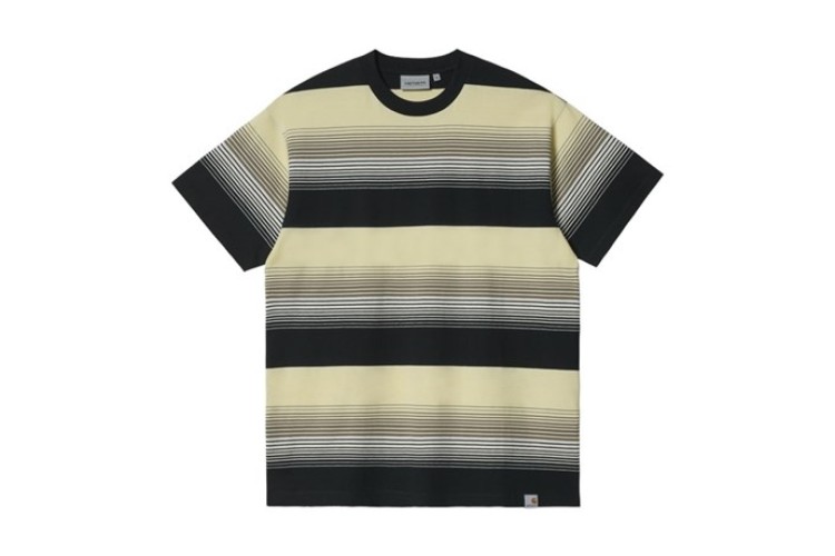 Carhartt WIP Hanmore Stripe T-Shirt Black