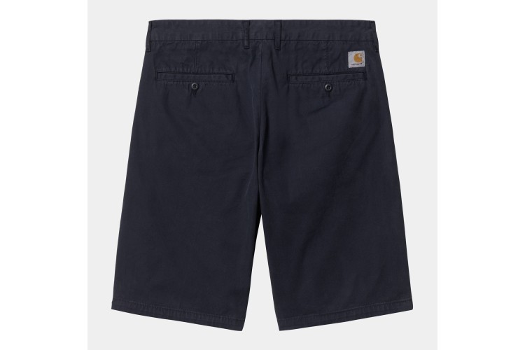 Carhartt WIP Johnson 'Midvale' Twill Shorts Navy Blue