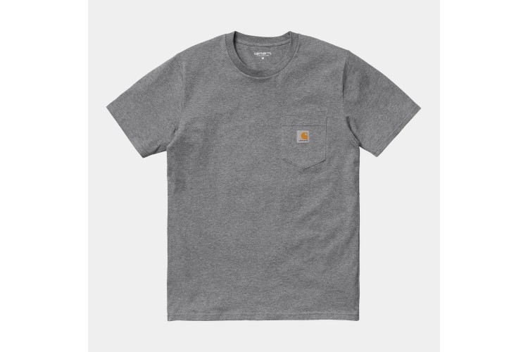 Carhartt WIP Pocket T-Shirt Grey Heather