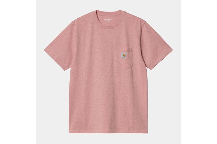 Carhartt WIP Pocket T-Shirt Rothko Pink Heather