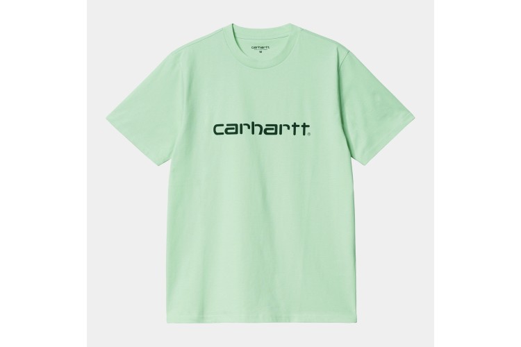 Carhartt WIP Script T-Shirt Pale Spearmint / Hedge