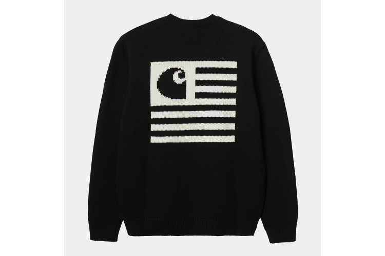 Carhartt WIP State Knit Sweater Black