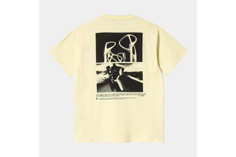 Carhartt WIP Structures T-Shirt Soft Yellow