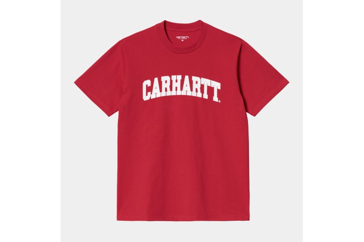 Carhartt WIP University T-Shirt Cornel / White