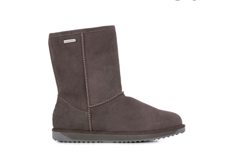 EMU Paterson Lo Sheepskin Boots Charcoal