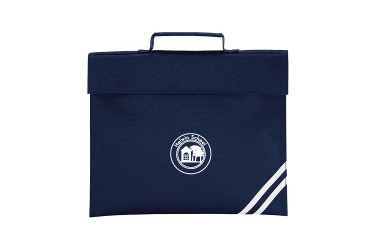 Halwin Primary School Classic Book Bag Navy Blue