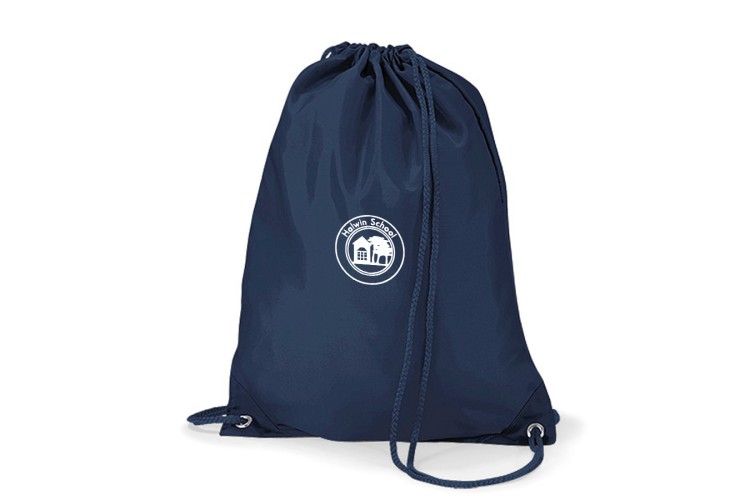 Halwin Primary School Gym Bag Navy Blue