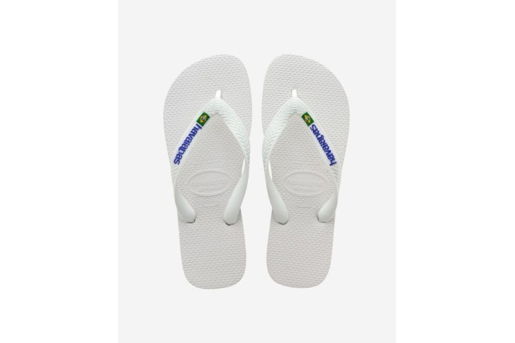 Havaianas Brazil Logo White