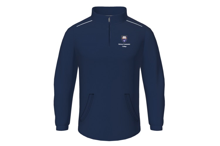 Helston Community College 1/4 Zip Top