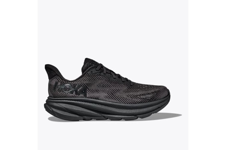 Hoka Clifton 9 Wide Black / Black