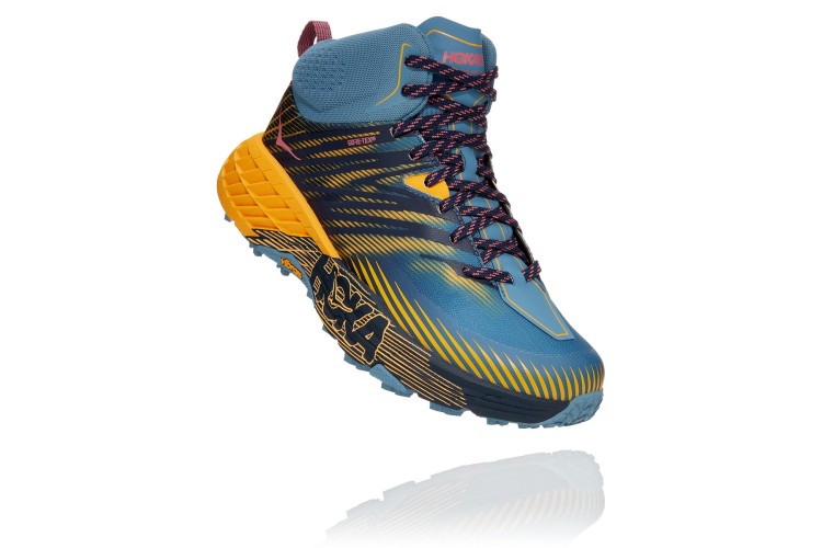 Hoka Speedgoat Mid 2 GTX Provincial Blue / Saffron