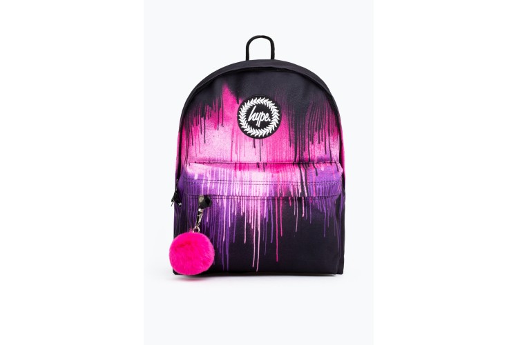 Hype Pink Drips Backpack