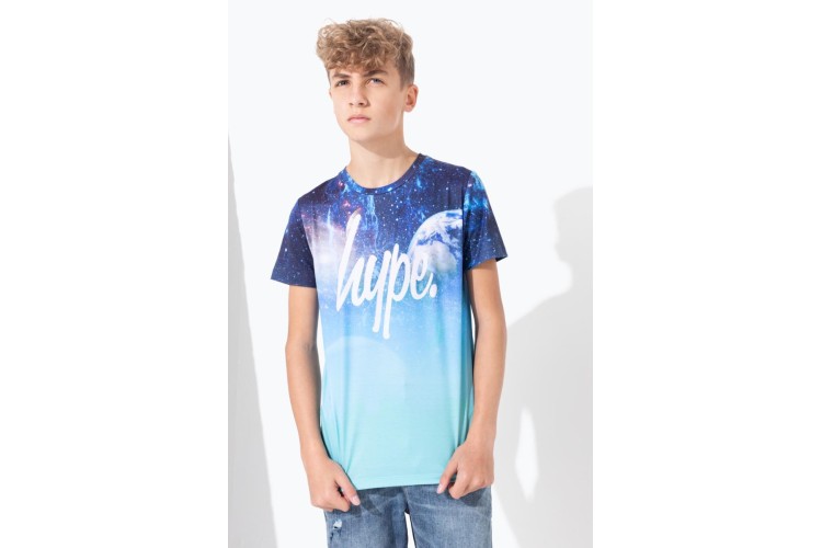 Hype Space Fade Kids T-Shirt Multi