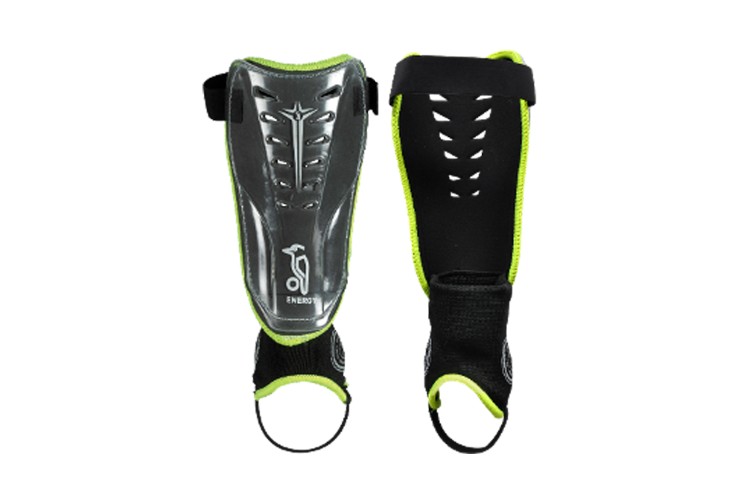 Kookaburra Energy Hockey Shin Guards Black / Yellow