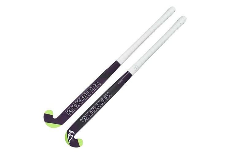 Kookaburra Rhodus M Bow Hockey Stick Black / Purple