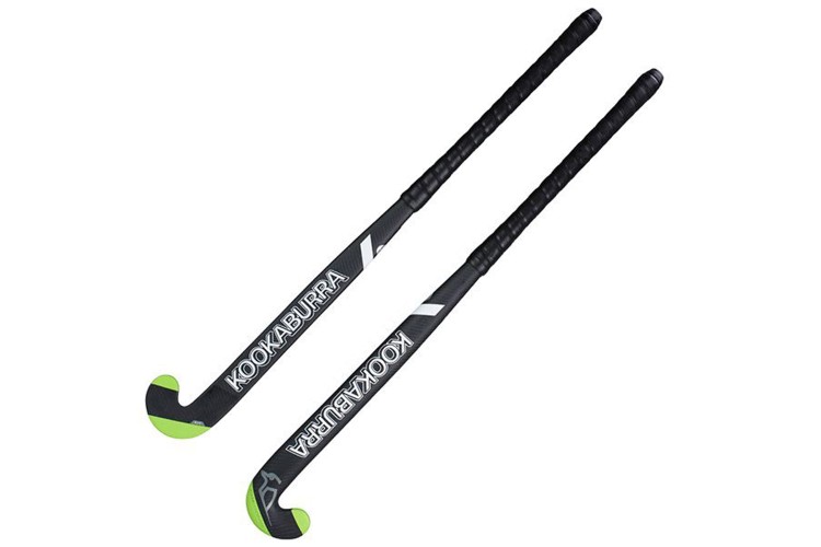 Kookaburra Team Phantom L Bow Hockey Stick Black