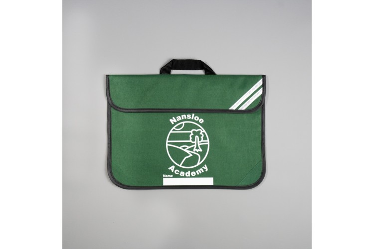 Nansloe Academy Book Bag Green