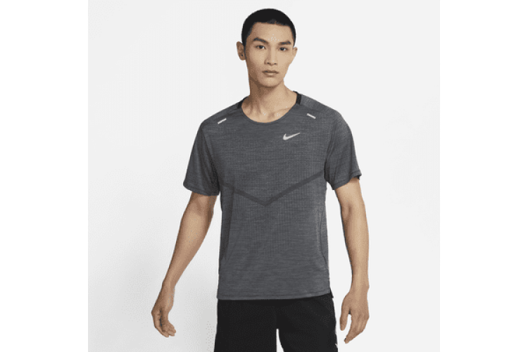 Nike Dri-FIT ADV Techknit Ultra Top Black / Grey / Silver