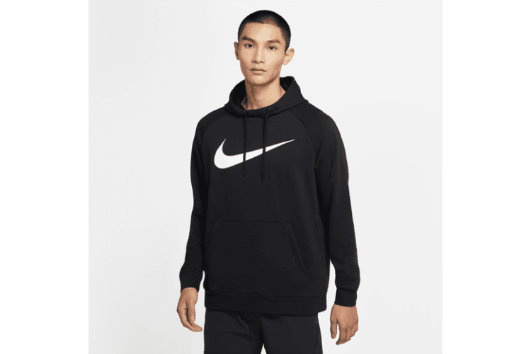 Nike Dri-FIT Hoodie Black / White