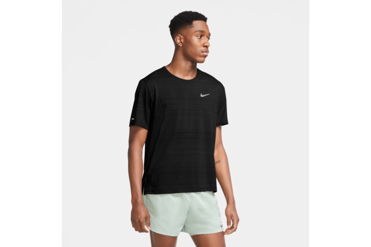 Nike Dri-FIT Miler Running Top Black