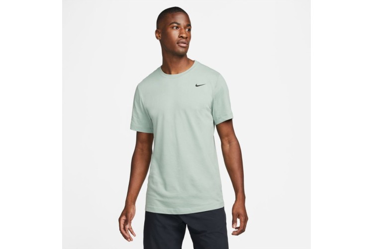 Nike Dri-FIT Solid Crew T-Shirt Jade Smoke