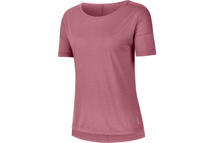 Nike Dri-FIT Yoga Layer Top Pink