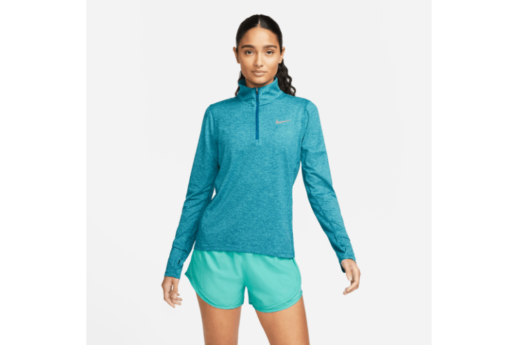 Nike Element 1/2-Zip Running Top Marina Green