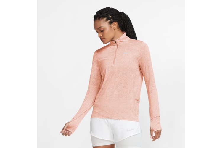 Nike Element 1/2-Zip Running Top Pale Coral