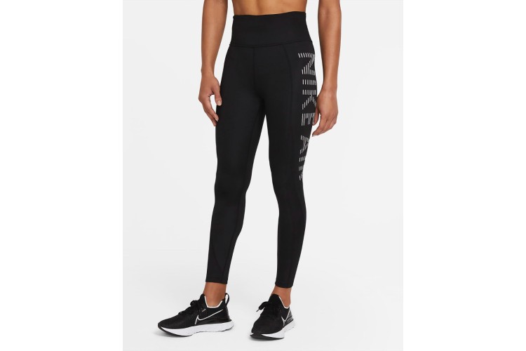 Nike Epic Fast Running Tights Black / Black / Silver