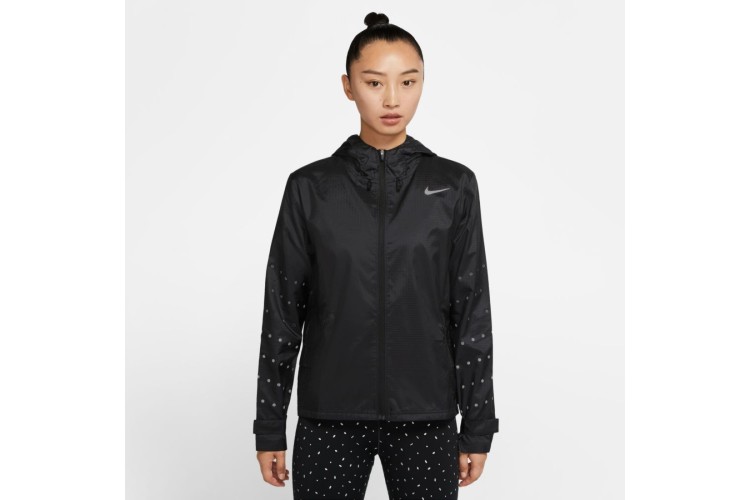 Nike Essential Flash Jacket Black / Reflective Silver