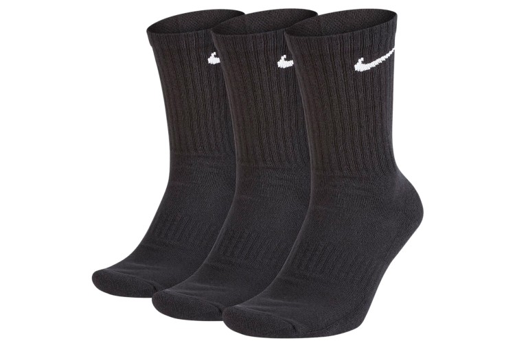 Nike Everyday Cushioned 3 Pack Of Socks Black