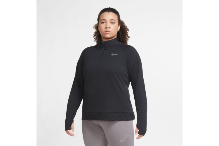 Nike Pacer Half-Zip Running Top Black