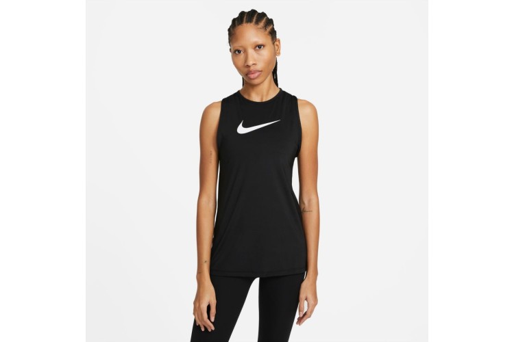 Nike Pro Essential Open Back GX Vest Black