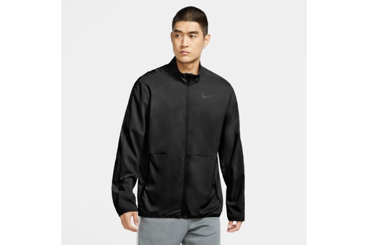 Nike Team Dri-FIT Woven Zip Jacket Black