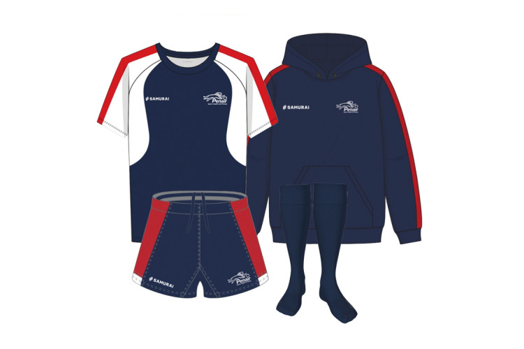 Penair Boys Hoodie PE Pack Inc Navy Socks