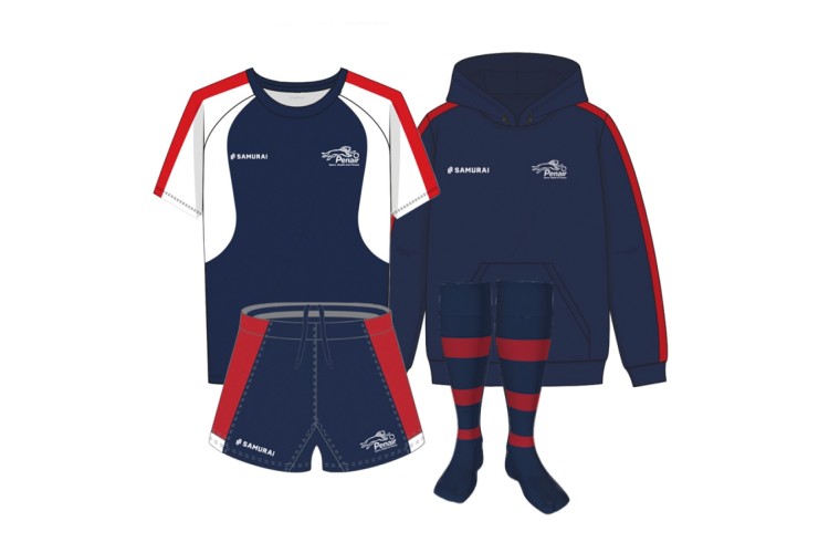 Penair Boys Hoodie PE Pack Inc Stripe Socks